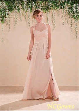 Pink Natural Bridesmaid Dresses