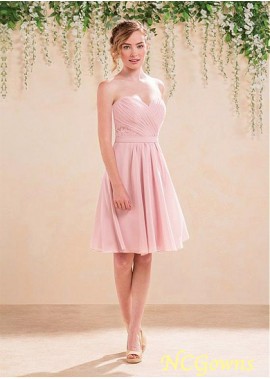 Short Mini Length Natural A-Line Sweetheart Short Dresses