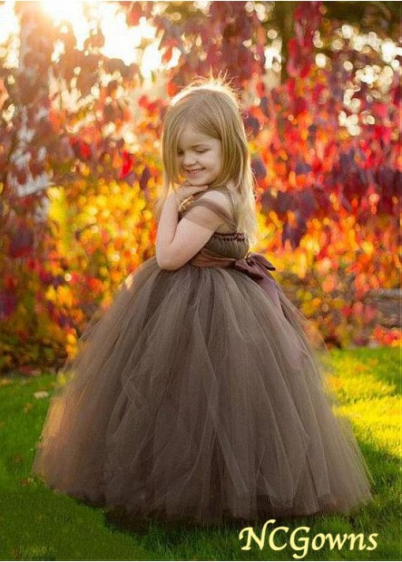 Ball Gown Silhouette Flower Girl Dresses