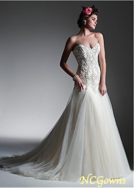 Full Length Sweetheart Wedding Dresses T801525333925