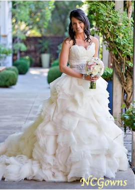 A-Line Full Length Length Wedding Dresses
