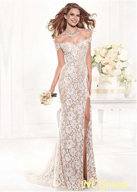Ncgowns Sheath Column Silhouette Floor-Length Off-The-Shoulder Special Occasion Dresses