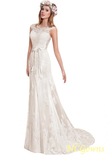 Cap Natural Waistline Short Tulle  Satin Wedding Dresses T801525386118