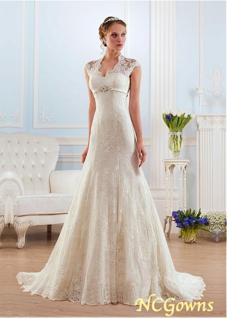 Ncgowns Dropped Waistline Wedding Dresses T801525331359
