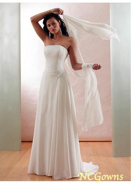 Full Length Ivory Dresses