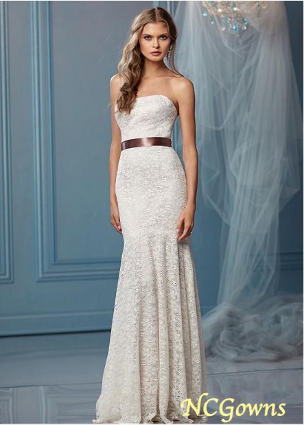 Sheath Column Silhouette All-Over Lace Sweetheart Neckline