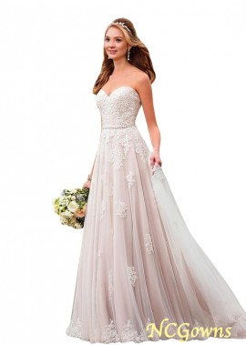 Tulle A-Line Wedding Dresses