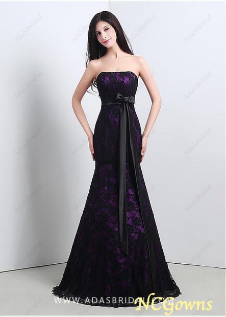 Ncgowns Strapless Neckline Mermaid Trumpet Color