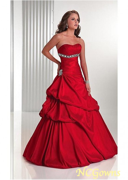 Scoop Red Tone Special Occasion Dresses
