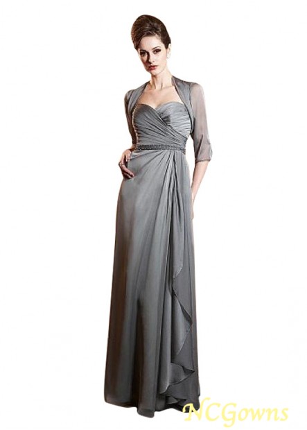 A-Line Full Length Mother Of The Bride Dresses