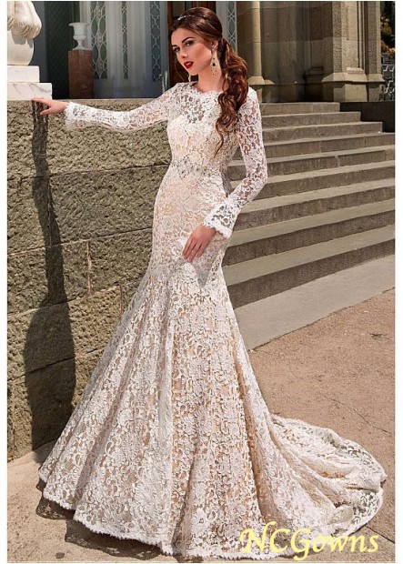 Ncgowns Full Length Length Poet Sleeve Type Champagne Dresses