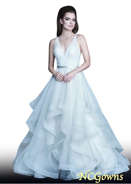Natural Tulle  Organza Wedding Dresses