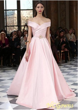 Floor-Length Pink Special Occasion Dresses T801525414936