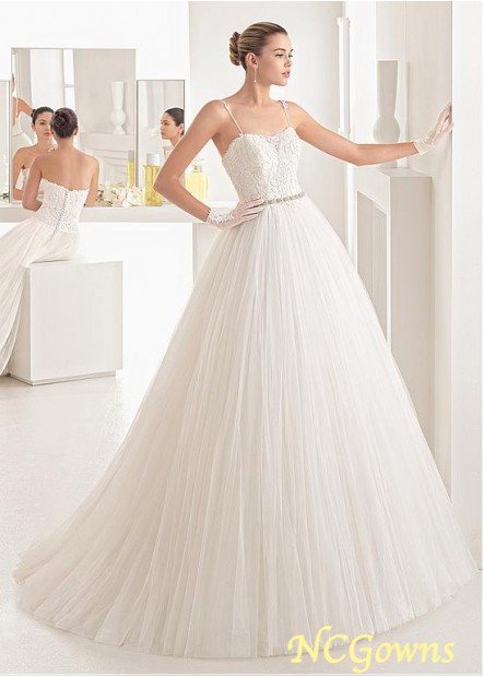 Tulle Full Length Length Ball Gown Sleeveless Natural Ivory Dresses T801525332019