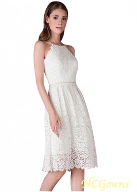 Natural A-Line Without Train Wedding Dresses