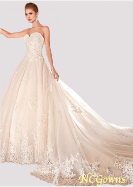 Ncgowns Sweetheart Neckline Champagne Dresses