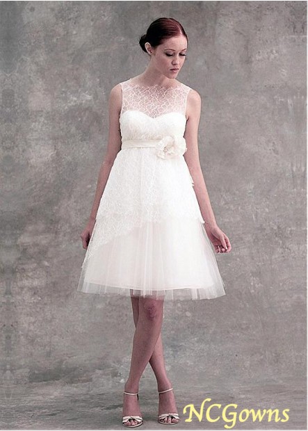 Without Train Train Tulle Wedding Dresses T801525328864