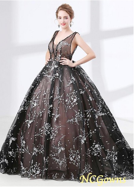 Organza Ball Gown Floor-Length Special Occasion Dresses