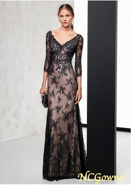 Black Lace Special Occasion Dresses
