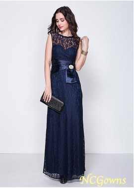 Ncgowns Us 2   Uk 6   Eu 32 Length Jewel Lace Fabric Straight Floor-Length Royal Blue Dresses
