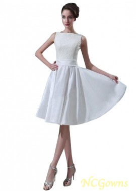 Natural Waistline Bateau Neckline Sleeveless Sleeve Length Short Dresses