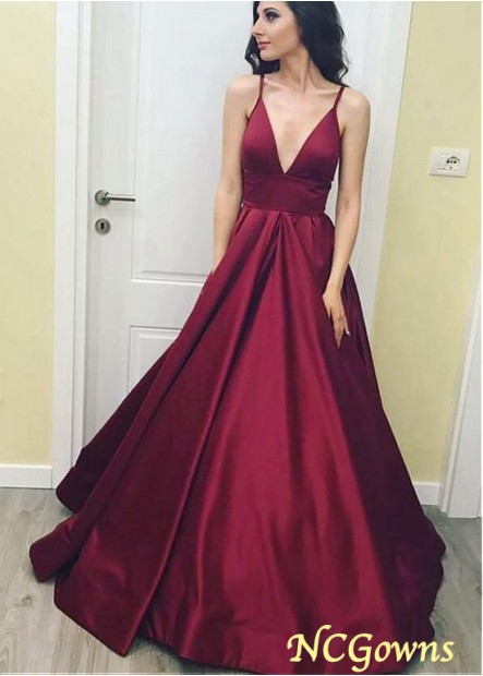 Ncgowns A-Line Floor-Length Spaghetti Straps Special Occasion Dresses