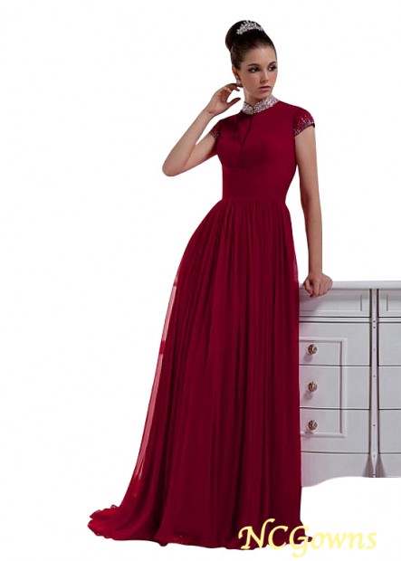 Red Tone Color Family Chiffon Red Dresses