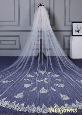 Cathedral Veils Tulle Wedding Veils