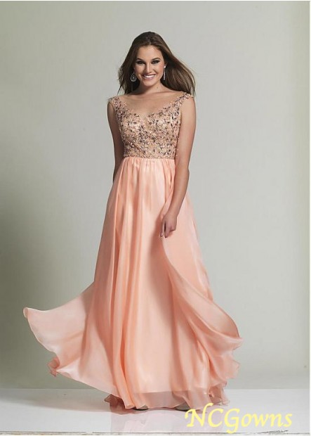 Floor-Length Pleat Skirt Type Special Occasion Dresses