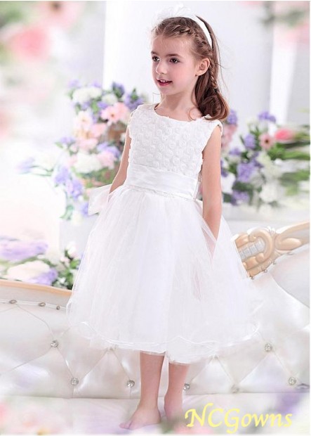 Ball Gown White Flower Girl Dresses