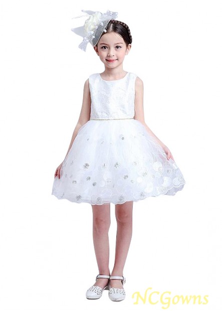 Satin  Lace Short Mini White White Dresses