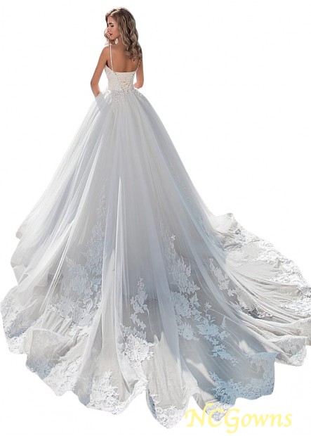 Full Length Natural Royal Monarch 70Cm Along The Floor Sleeveless Beach Wedding Dresses