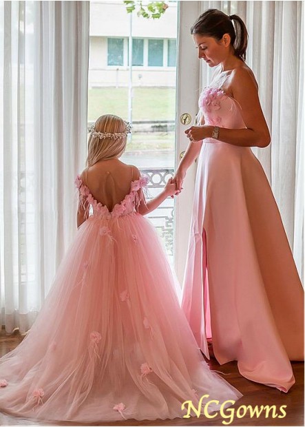 Pink Color Family Ball Gown Pink Dresses T801525393995