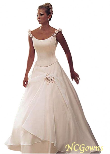 Full Length Sleeveless Wedding Dresses