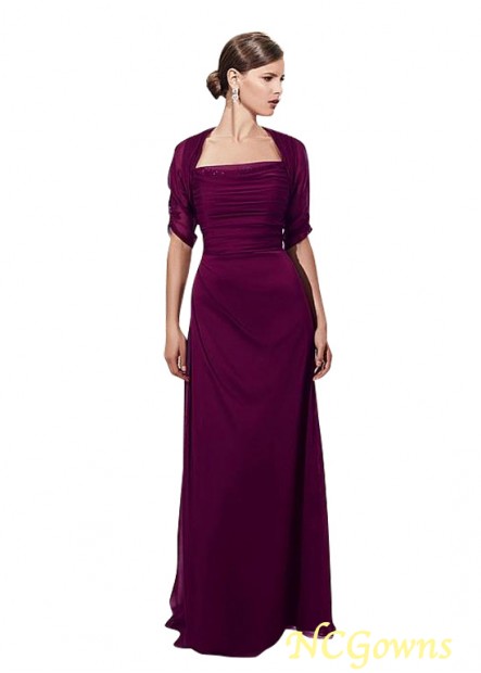 Ncgowns Queen Anne Full Length Illusion Sleeve Type Mother Of The Bride Dresses