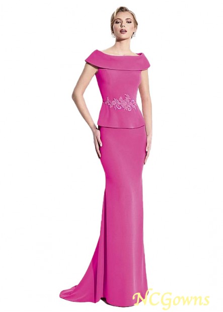 Cap Sleeve Type Full Length Mother Of The Bride Dresses