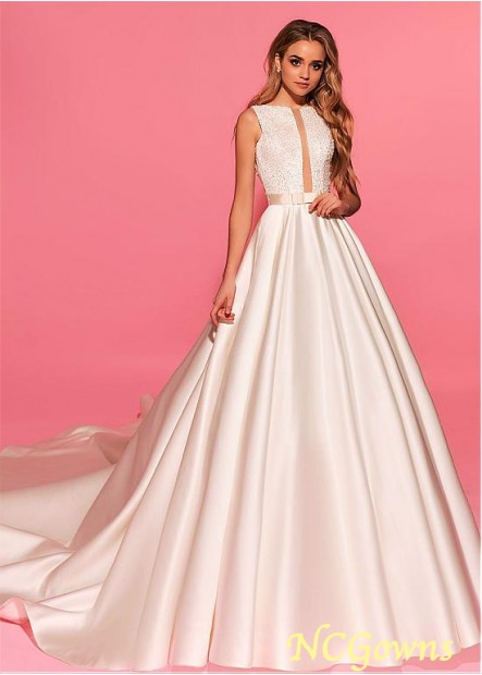 Royal Monarch 70Cm Along The Floor Sleeveless Sleeve Length A-Line Silhouette Champagne Dresses