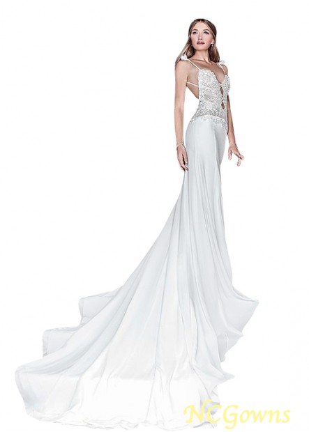 Sleeveless Full Length Wedding Dresses