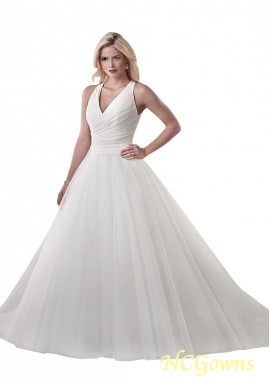 Ball Gown Natural Waistline Full Length Length Plus Size Wedding Dresses