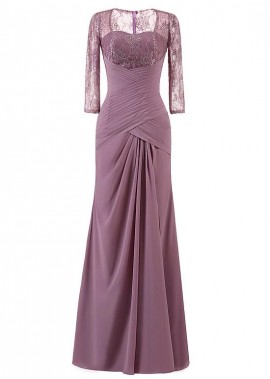 Lace  Chiffon Sweetheart Neckline Mother Of The Bride Dresses