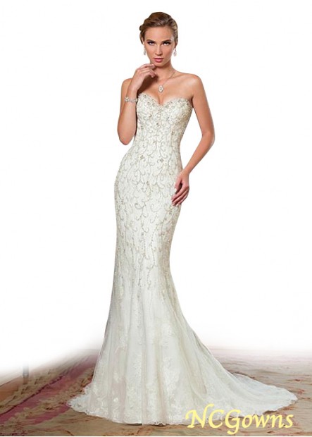 Natural Sleeveless Wedding Dresses T801525331746
