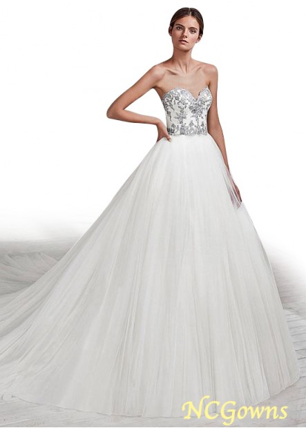 Sleeveless Tulle White Dresses T801525319193
