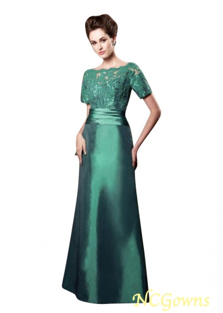 Ncgowns Illusion Bateau Full Length A-Line Silhouette Mother Of The Bride Dresses
