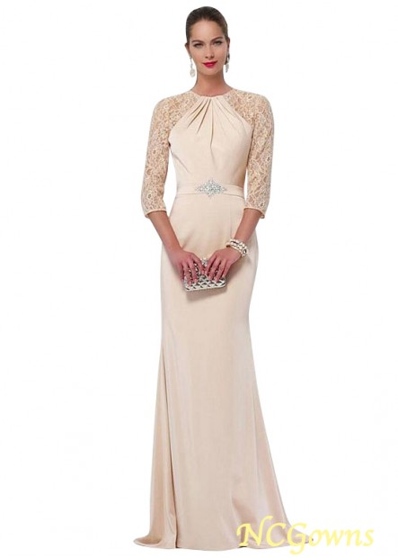 3/4 Sleeves Mother Of The Bride Dress
