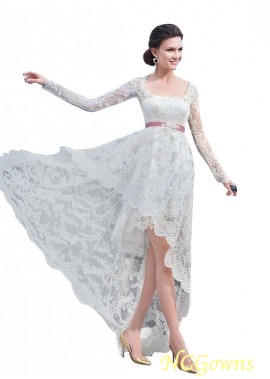 Natural Illusion Sleeve Type Sweep 15-30Cm Along The Floor Train Short Dresses