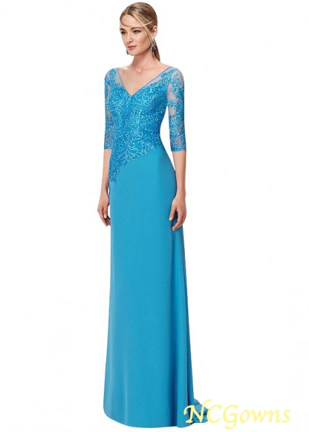 Blue Tone Mother Of The Bride Dresses T801525340178