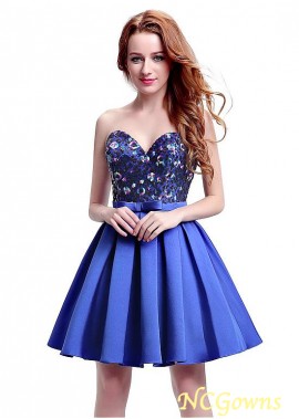 A-Line Sweetheart Blue Tone Color Family Prom Dresses T801525414438