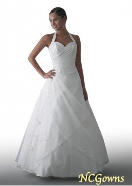 Natural Waistline A-Line Wedding Dresses