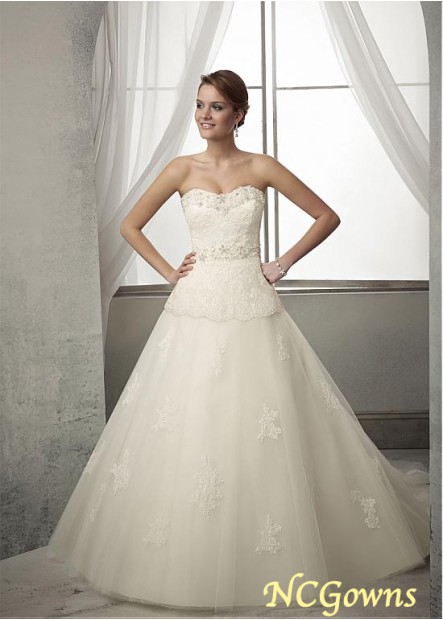 Sweetheart Sweep 15-30Cm Along The Floor Sleeveless A-Line Champagne Dresses