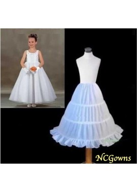 Yarnless flower girl dress skirt children's wedding dress skirt children's dance wedding lining Petticoat T901554187032
